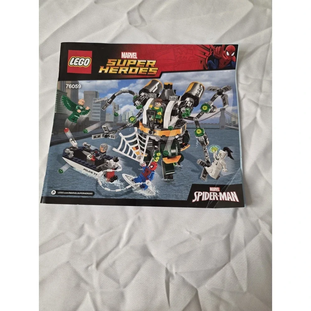 Lego 76059 Marvel Super Heroes Spiderman Instruction Manual
